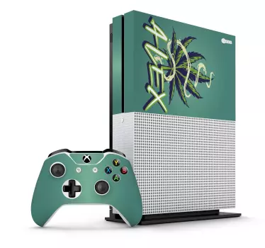 Naklejka na Xboxa niestandardowy projekt marihuany - TenStickers
