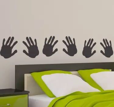 Naklejka odcisk dłoni - TenStickers