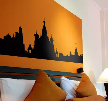 Naklejka panorama Moskwa - TenStickers