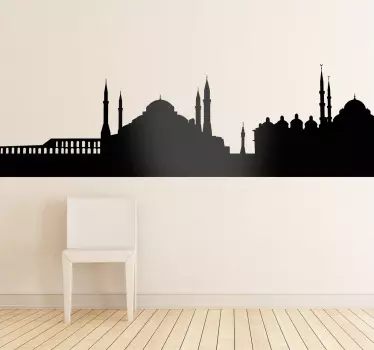 Naklejka panorama Stambuł - TenStickers