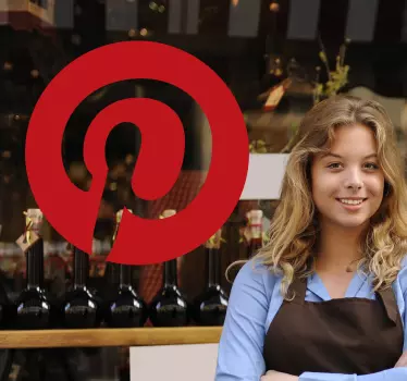 Naklejka Pinterest - TenStickers