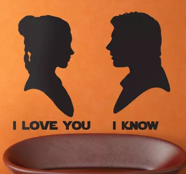 Naklejka postaci z „Gwiezdnych Wojen" - TenStickers