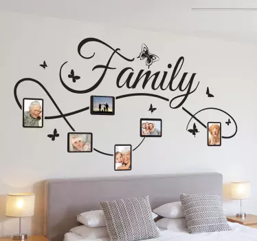 Naklejka rodzinne zdjęcia - TenStickers