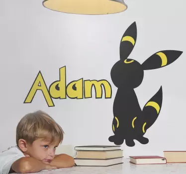 Naklejka ścienna z bajki Pokemon - TenStickers