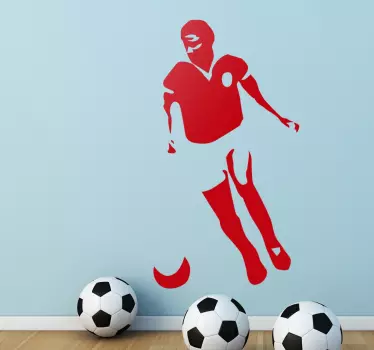 Naklejka ścienna Eusebio - TenStickers