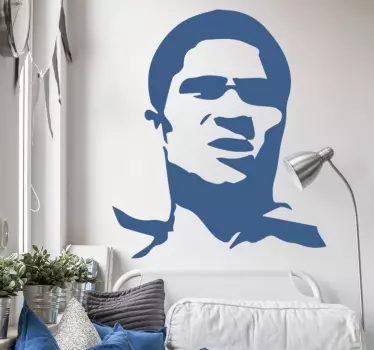 Naklejka ścienna Eusebio da Silva Ferreira - TenStickers