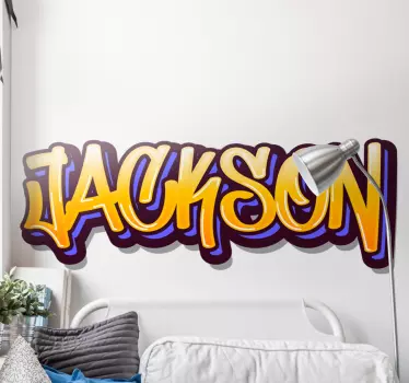 Naklejka ścienna Fajne graffiti - TenStickers