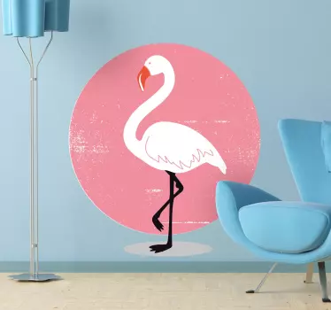 Naklejka Ścienna Flaming w słońcu - TenStickers
