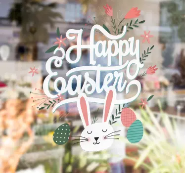 Naklejka ścienna Happy Easter - TenStickers