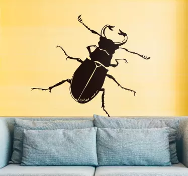 Naklejka ścienna ilustracja karaluch - TenStickers