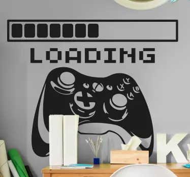 Naklejka ścienna ładowanie kontrolera xbox - TenStickers