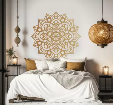 Naklejka ścienna Luksusowa arabeska mandala - TenStickers