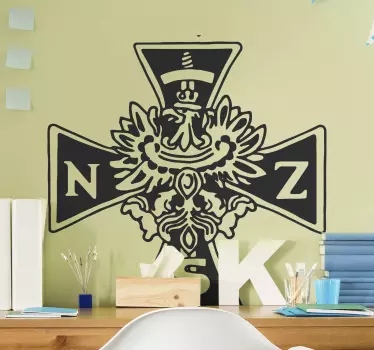Naklejka ścienna Narodowe Siły Zbrojne - TenStickers