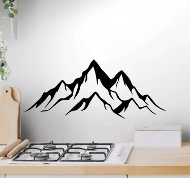 Naklejka ścienna natura Góry i krajobraz - TenStickers