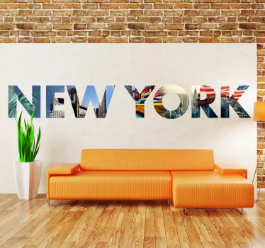 Naklejka ścienna New York - TenStickers