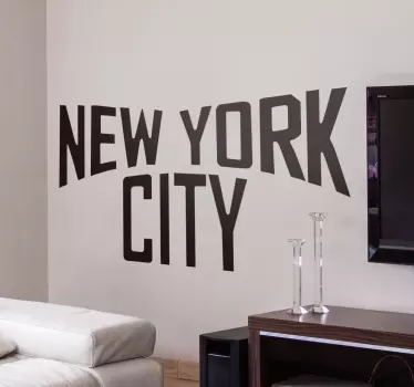 Naklejka ścienna New York City - TenStickers