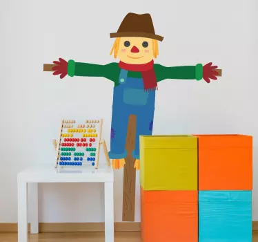 Naklejka Ścienna Strach na wróble - TenStickers