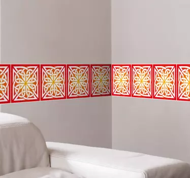 Naklejka ścienna szlaczki symbole celtyckie - TenStickers