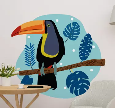 Naklejka ścienna Tukan - TenStickers