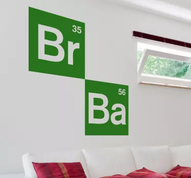 Naklejka serial Breaking Bad - TenStickers