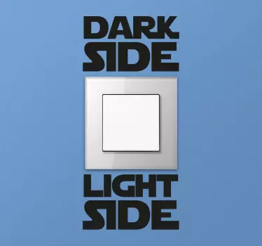 Naklejka STAR WARS dark/light side - TenStickers