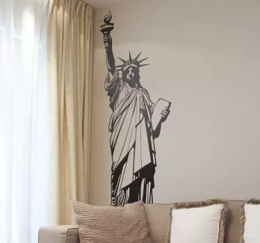 Naklejka Statua Wolności NYC - TenStickers