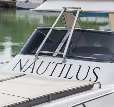 Naklejka personalizowana typografia łacińska - TenStickers