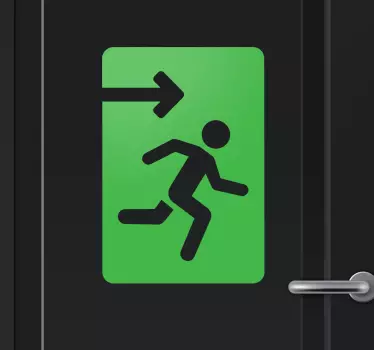 Naklejka wyjście ewakuacyjne - TenStickers
