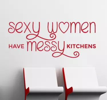 Naklejka z napisem sexy women - TenStickers