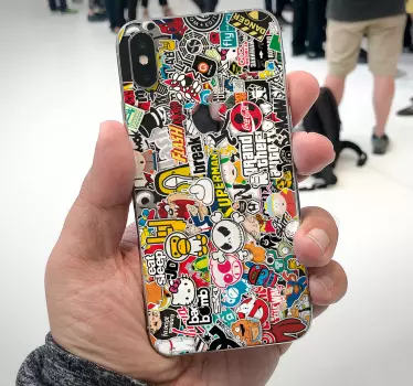 Naklejka na telefon Mix naklejek - TenStickers