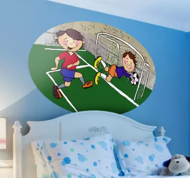 Naklejka zdobyty gol - TenStickers