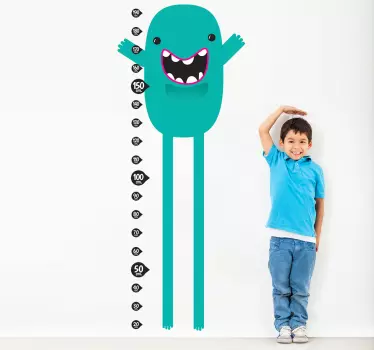 Naklejka zielony potwór - TenStickers