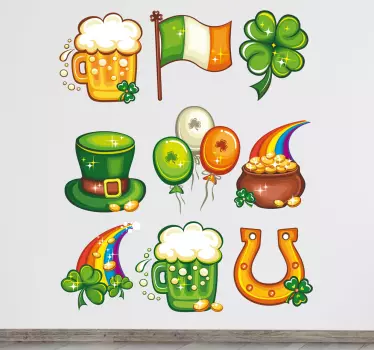 Naklejki dekoracyjne na dzień św. Patryka - TenStickers