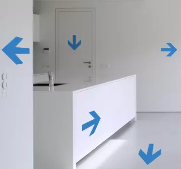 Naklejki dekoracyjne strzałki - TenStickers
