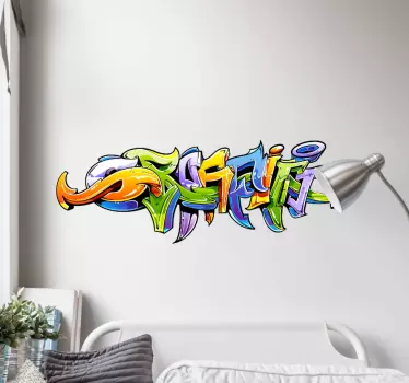 Naklejki zestaw Graffiti wielokolorowe - TenStickers