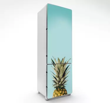 Okleina na lodówkę ananas - TenStickers