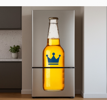 Okleina na lodówkę automat do sprzedaży koron - TenStickers
