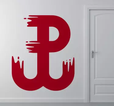 Polska walcząca Grafika ścienna - TenStickers