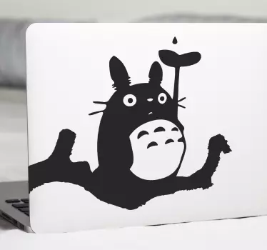 Skórka na laptopa Stworek na gałęzi - TenStickers