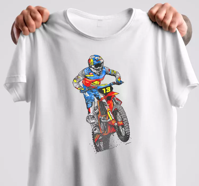 Koszulka żużlowiec - TenStickers