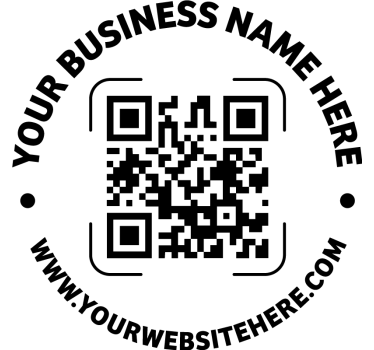 Koszulka kod qr twojej firmy - TenStickers