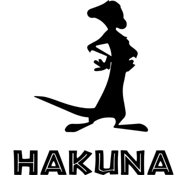 Koszulka dziecięca Hakuna Matata - TenStickers