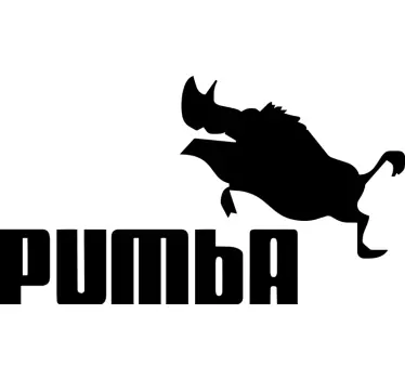 Koszulka dziecieńca dla chłopca Pumba  - TenStickers