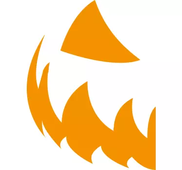 Koszulka na halloween przerażająca para dyni - TenStickers