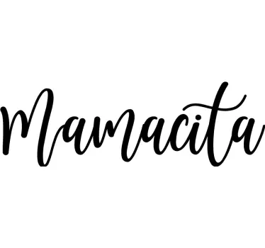 Mamacita and chiquitita koszulka dla mamy i córki - TenStickers