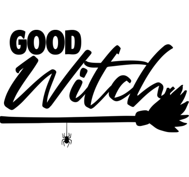 Koszulka na halloween Dobra czarownica i zła czarownica - TenStickers