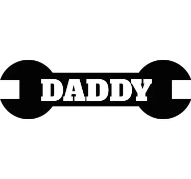 Koszulka dla taty i syna mały pomocnik tatusia - TenStickers
