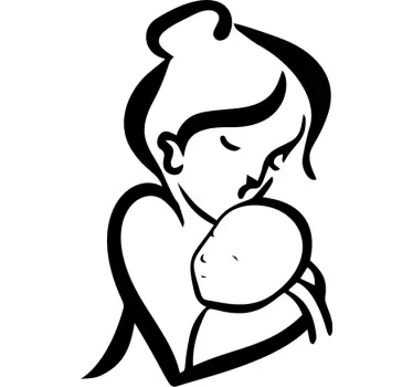 Koszulka dla mamy i córki w miłości matczynej - TenStickers