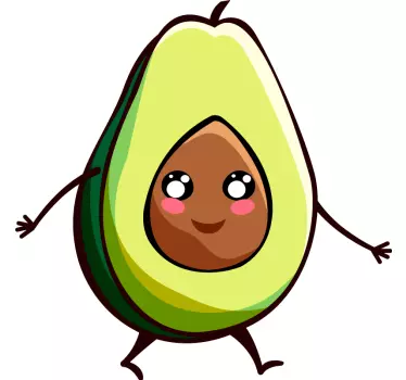 Koszulka dla taty i syna urocza para awokado i banana - TenStickers