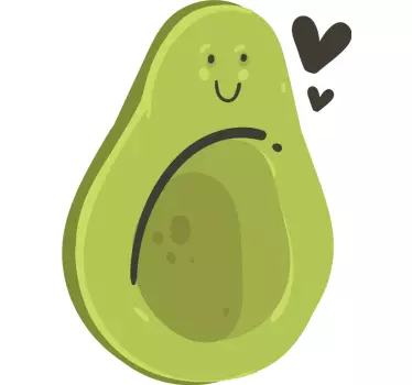 Koszulka dla pary Słodkie awokado - TenStickers